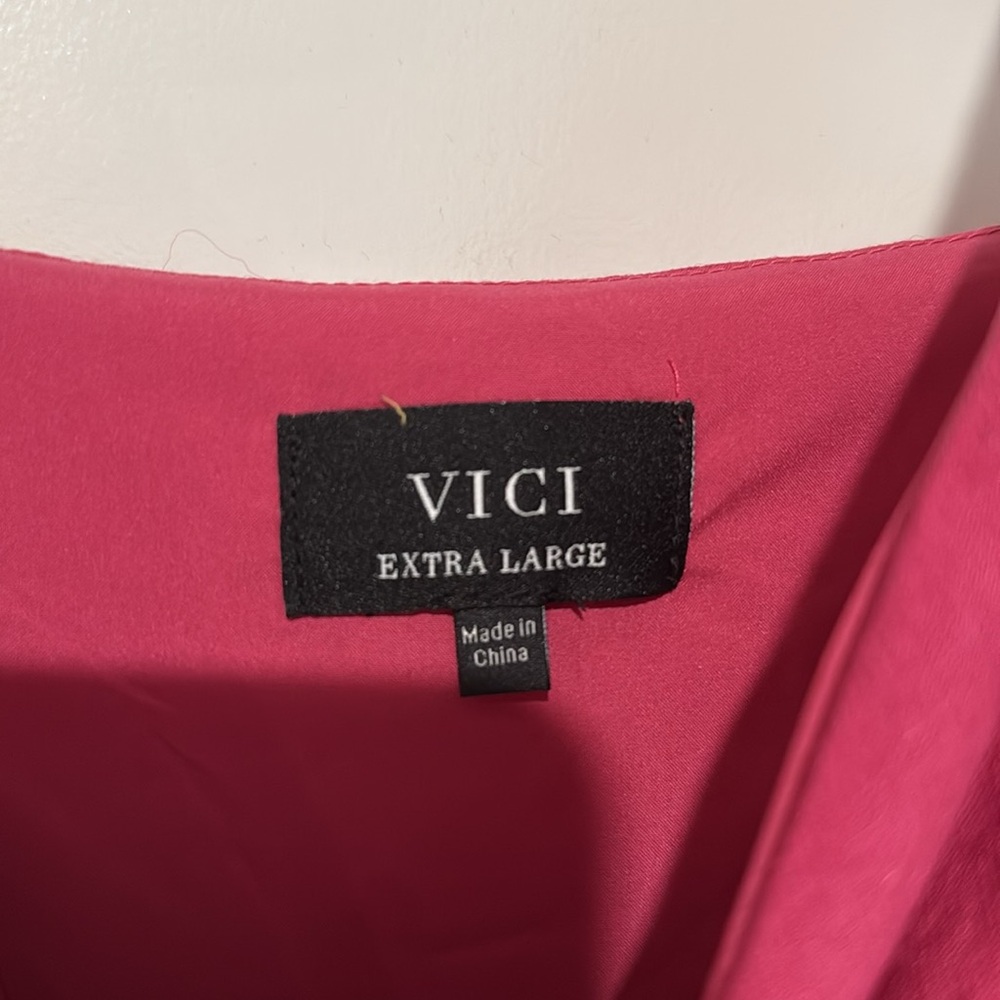 Vici Pink Midi Dress - Picture 2 of 3
